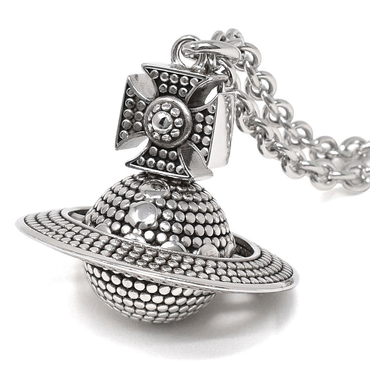 ネックレス 63020383-02P017 MAN SALOMON PENDANT メンズ レディース ユニセックス アクセサリー アンティークプラチナネックレス