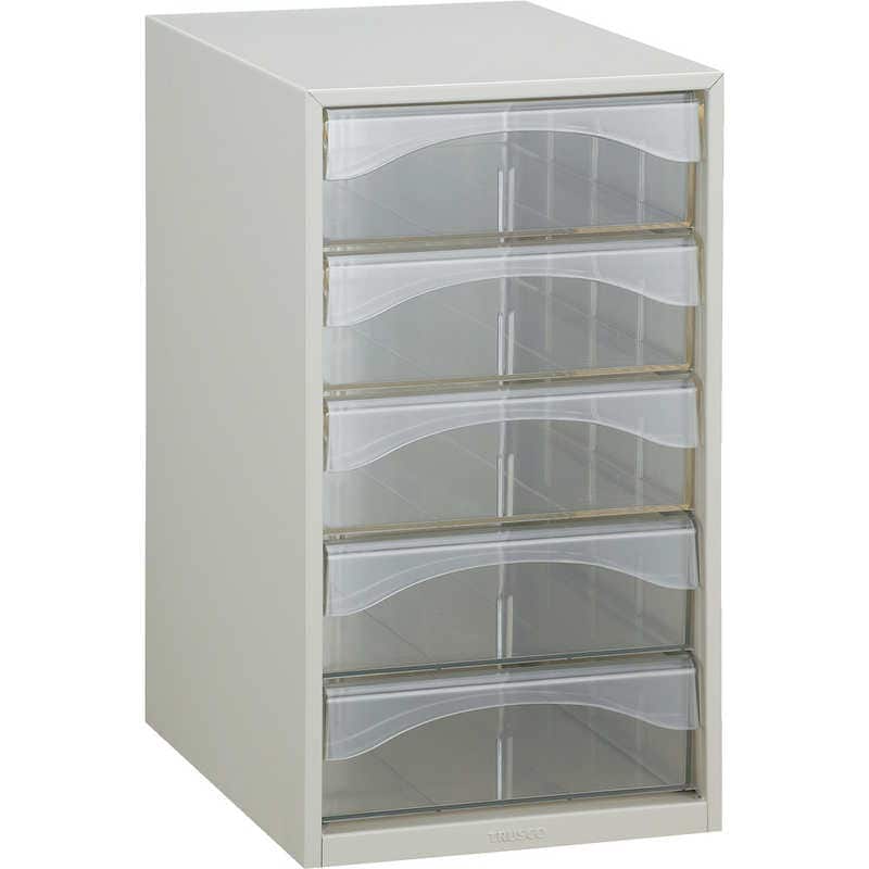 トラスコ中山　レターケース A4深型5段　A4W5P