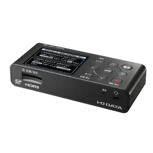 アイ・オー・データ機器 GV-HDREC／AD HDMI／アナログキャプチャー SDHCカード同梱 ブラック
