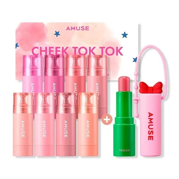 アミューズ チーク トクトク デュオセット [GIFT] トクトク キーリング付き