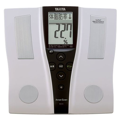 体組成計 BC-210-SV(シルバー) 乗るピタ機能で簡単測定