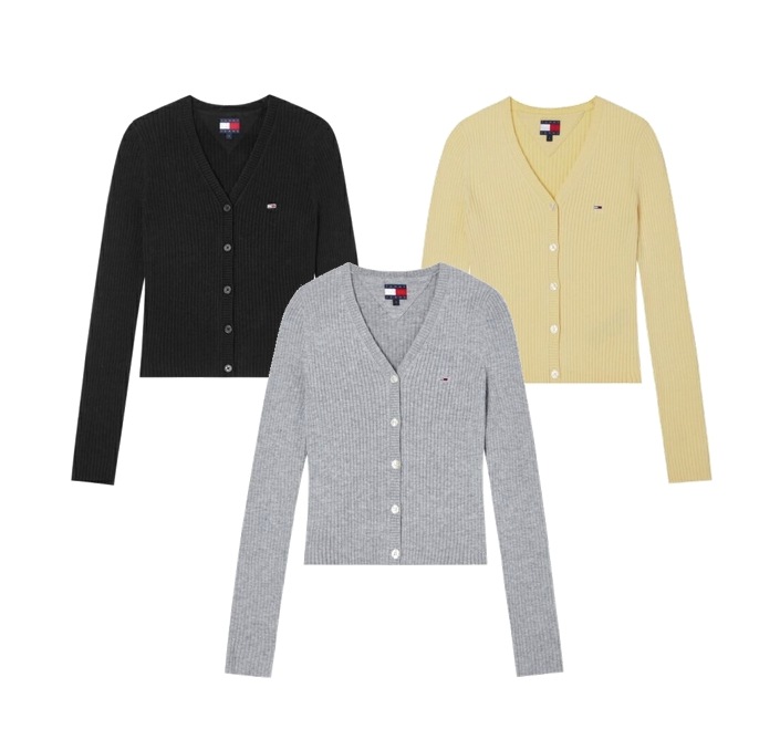 Basic V-neck Cardigan (T32F0KCD14TWT2 )