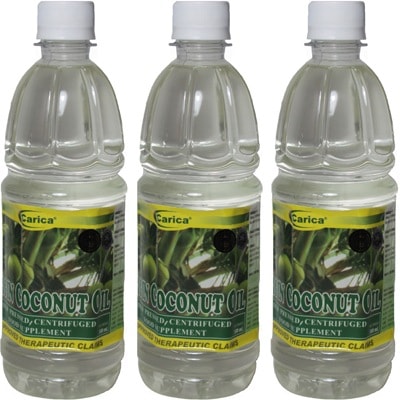 バージンココナッツオイル 500ml ３本　セット　お買い得　簡単レシピ　ココナッツオイル　エキストラバージン　マッサージ　血圧　高血圧 コールドプレス　健康　ダイエット　　肌　無農薬　無添加