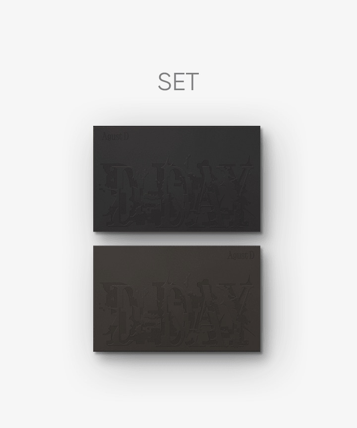 SUGA Agust D (BTS) D-DAY (Set) アルバム 5,225円