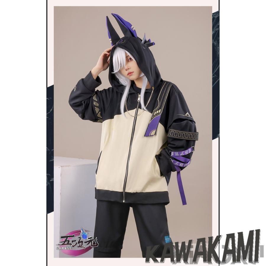 三分妄想　原神　コスプレ　セノ　同人服　日常服　コート　砂海の森　衣装　ウィッグ　追加可