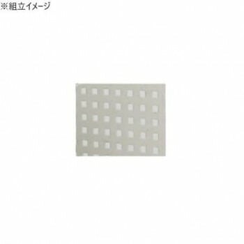 サカエ ステンレスパンチングウォールシステム スチール製 429x897mm PO-451LSU