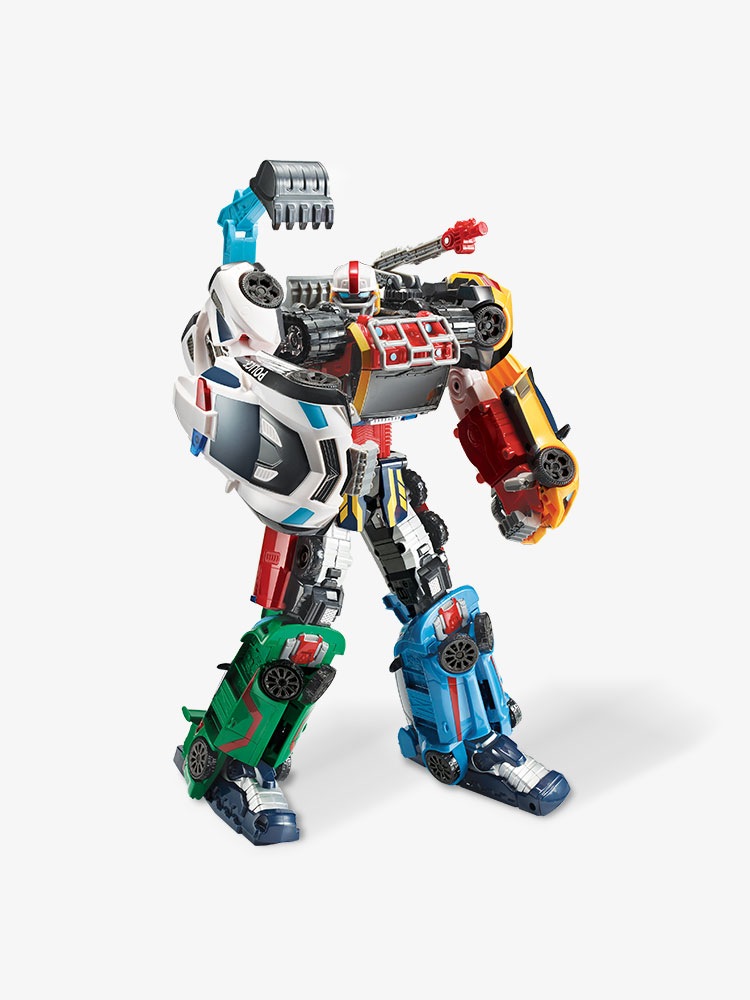 トボットアスロンマグマ6（6段合体）