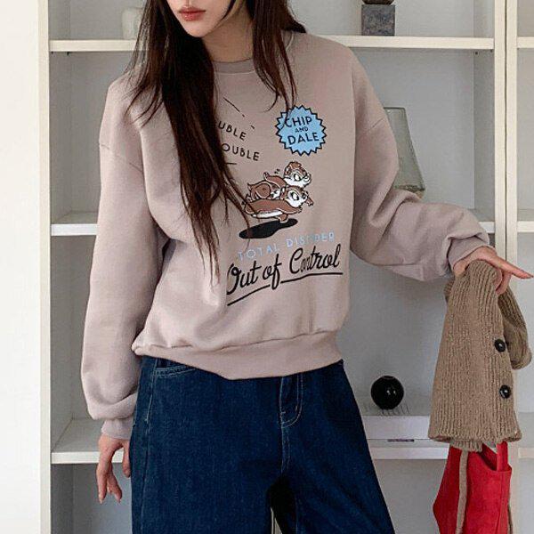 (BM)特技毛ダブルチップデールマンツーマン冬女性特技毛 4,204円