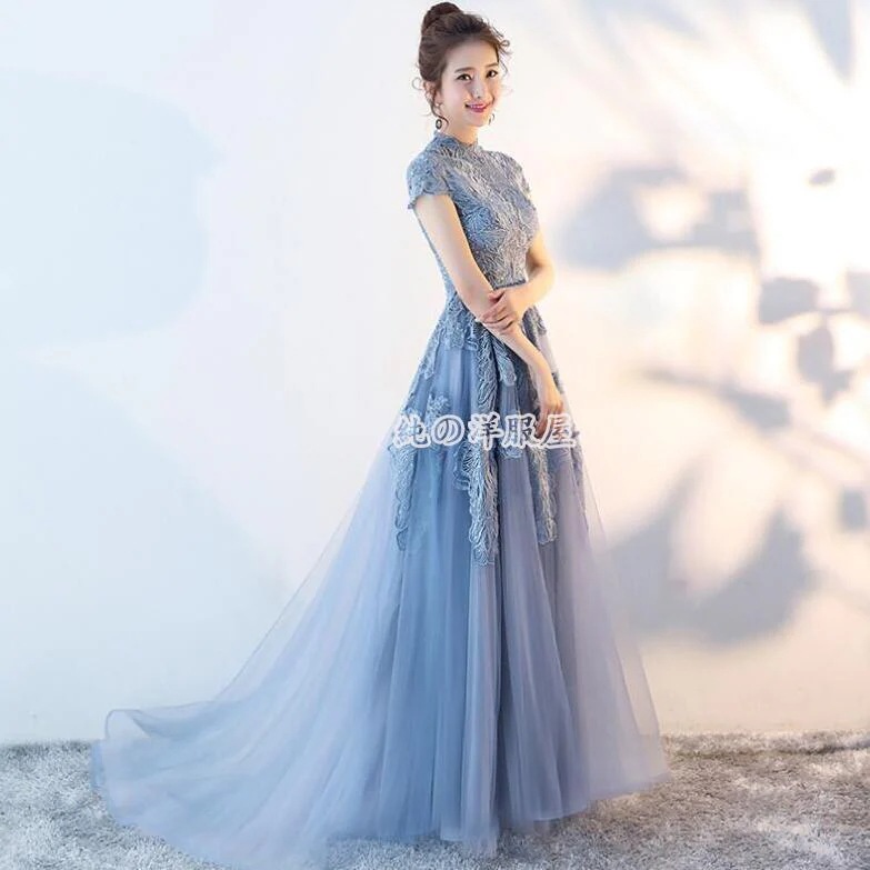 パーティードレス トレーン ロング　ミモレ丈 イブニングドレス スパンコールありきらきら結婚式 発表会 演奏会 二次会 お呼ばれ 成人式 ドレス カラードレス