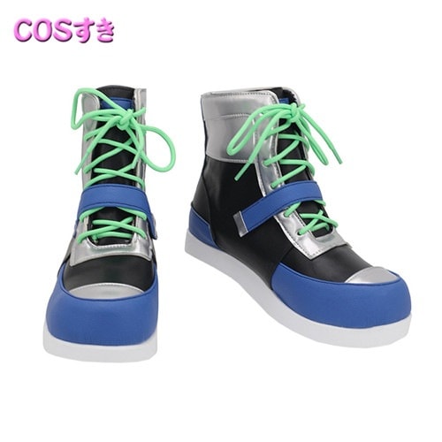 【短納期】あんさんぶるスターズ!　Trickstar　遊木 真（ゆうき まこと） コスプレブーツ 靴 ハロウイン パーティー 仮装