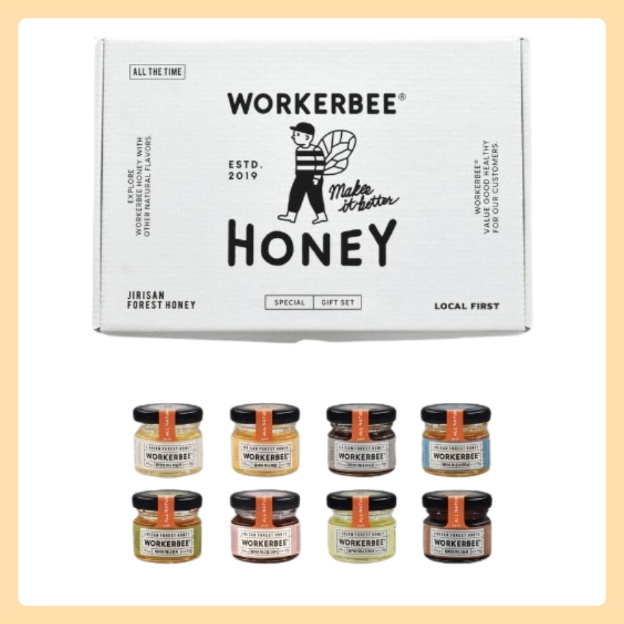 [蜂蜜プレゼント]ウォーカービー ギフトセット ミニジャー 30g 8個入り /天然蜂蜜/酵素/ビタミン/免疫/プレゼント/ギフトおすすめ