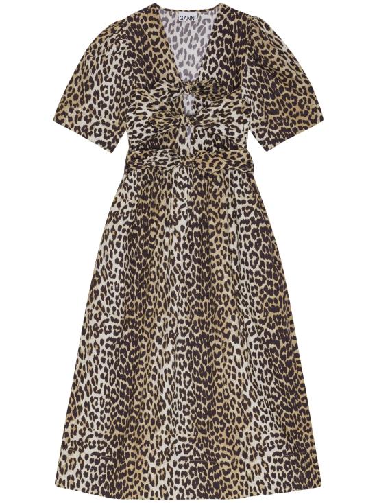 GANNI Women Mid Skirts W0373 943 Brown