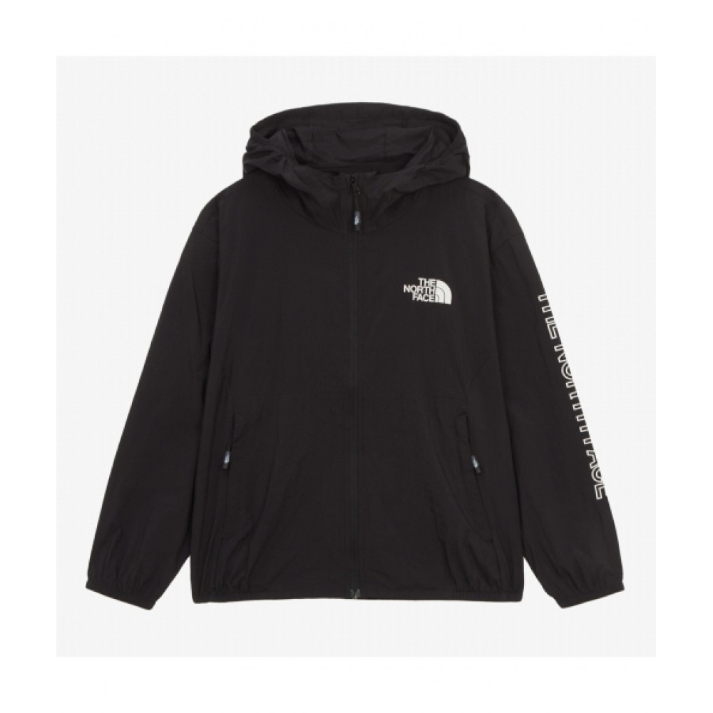 THE NORTH FACE キッズ テイルウィンド EX フーディ NJ3LR19S_BLK