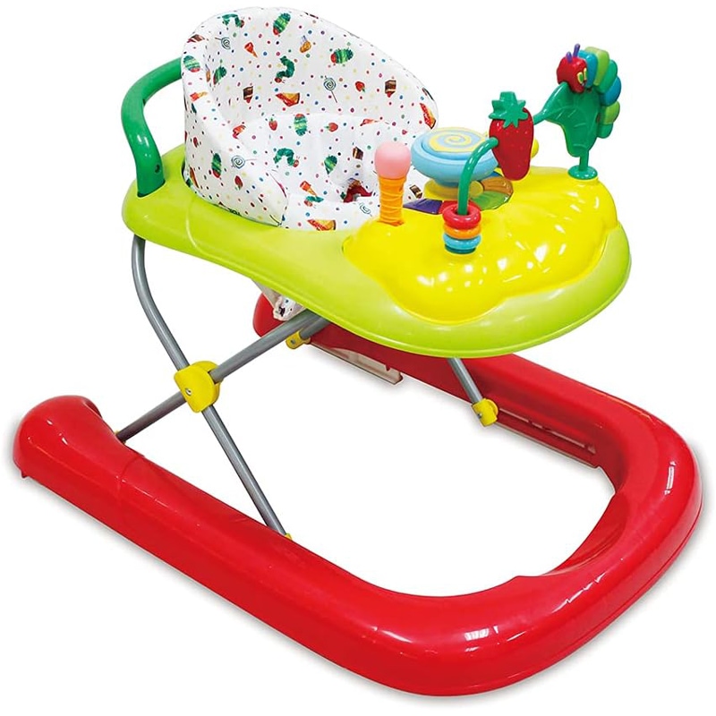 日本育児 はらぺこあおむし 歩行器 2in1ウォーカー マルチカラー
