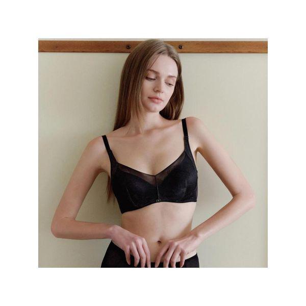 ビーナス L FIT 綿混紡 ノンワイヤーブラVBRL001ABカップ_P411751924