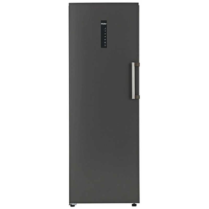 ハイアール　冷凍庫 1ドア 280L 左開き 省スペース ファン式 幅60cm ブラック　JF-NUF280CL-K（標準設置無料）