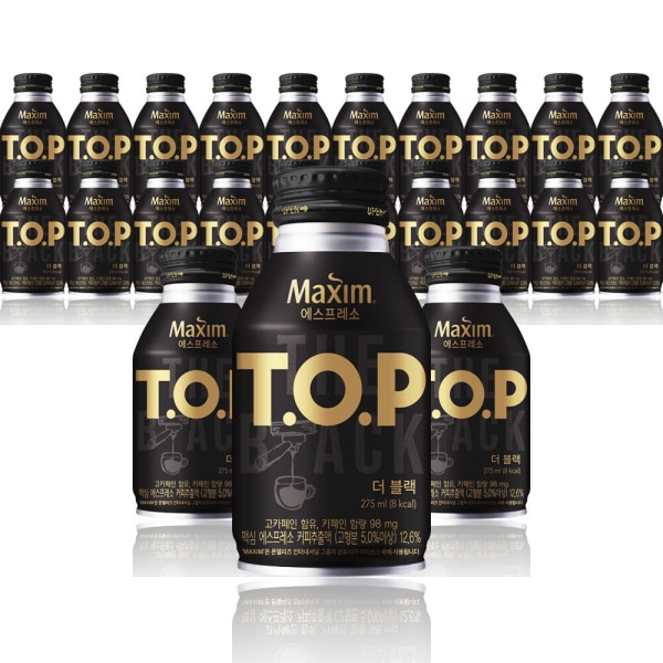 TOP ザ·ブラック275ml x24缶