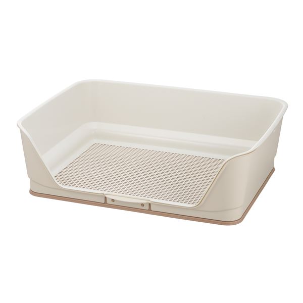 （まとめ）お掃除簡単ステップ壁付トイレ ワイド アイボリー (ペット用品) (×2セット） 8,504円