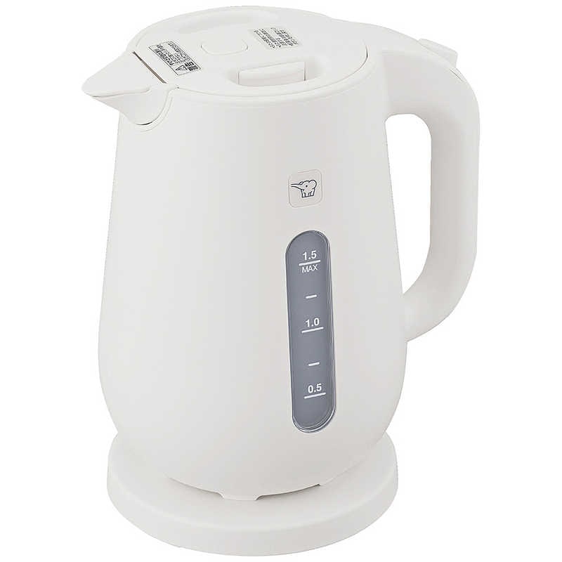 象印マホービン　ZOJIRUSHI　電気ケトル ［1.5L］ ホワイト　CK-VB15
