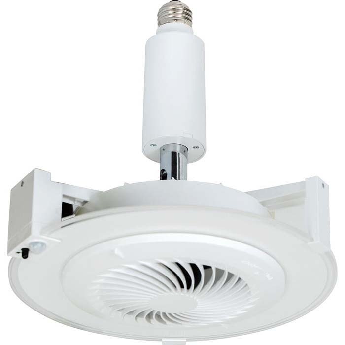 キングジム KINGJIM センサ－付LEDサーキュレータ 白 LP-SLC10ｼﾛ 人感センサー 省エネ 空気 循環 感知 節電 風 光 快適