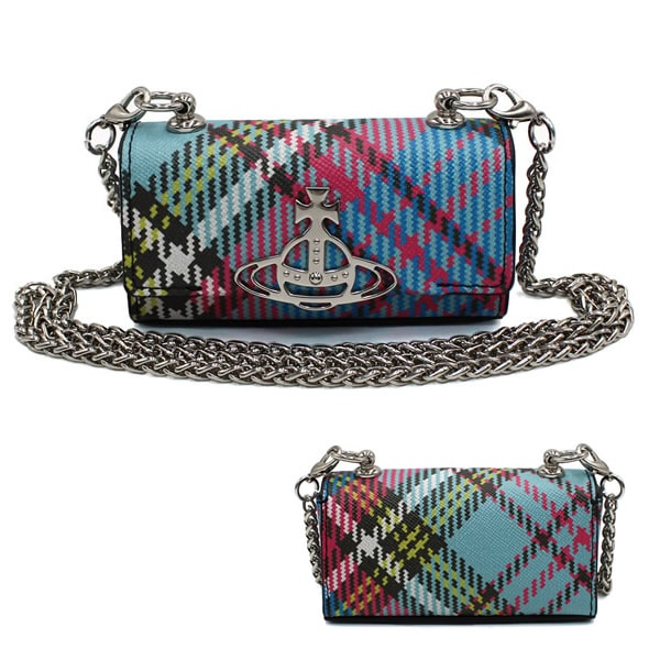 ポーチ 53040013-S000V-LA-O102 LIPSTICK CASE バッグ レディース マルチチェック柄 24,336円