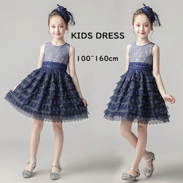 ドレス 子供 ピアノ 発表会 ピアノ発表会 中学生 ワンピース 女の子 ショート丈ドレス ショート丈 膝丈 ミニ丈 結婚式 ジュニア ピアノ発表会ドレス コンクール ノースリーブ パーティード 6,779円