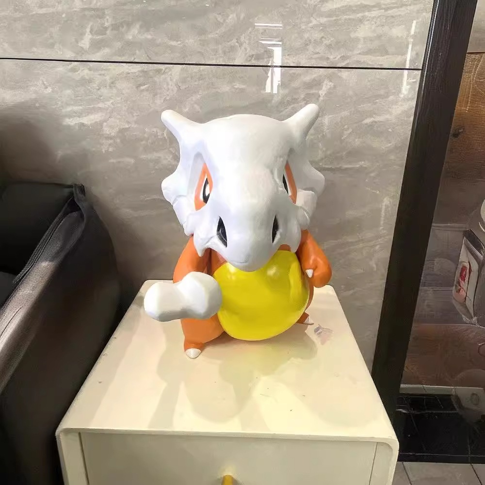 【配送料無料】 1：1カラカラ手を取り合って精霊宝可夢の大きな置物ポケモン模型誕生日プレゼント