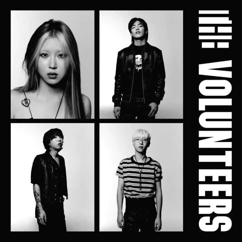 韓国音楽 ペクイェリン ロックバンドThe Volunteersファーストアルバム LP [Black Vinyl]