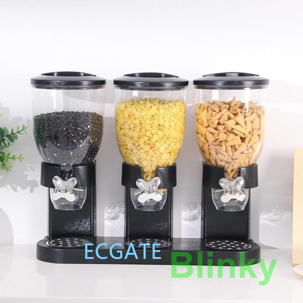 3点ご購入で2oo円OFFシリアルディスペンサー3キャニスタータイトオートミールコーヒー豆パントリー用ライスナッツ