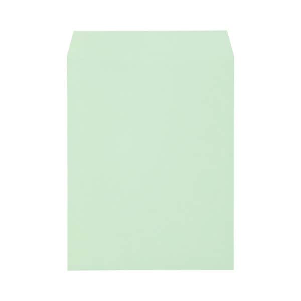 （まとめ） キングコーポレーション ソフトカラー封筒 角3 100g／m2 グリーン K3S100GE 1パック（100枚） (×3セット)