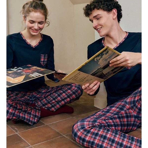 裏起毛パンツ ピーチ起毛 裏起毛パジャマ[SEP257FM] 5,126円