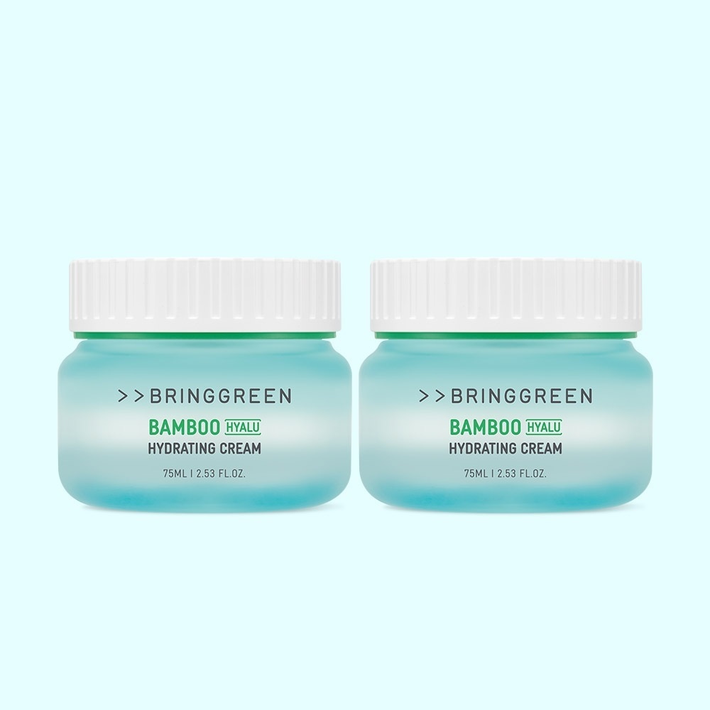 ブリングリーン竹ヒアルル水分クリームダブル企画75ml+75ml