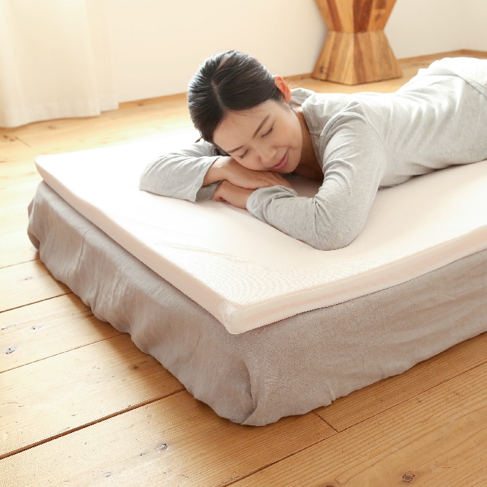 マットレス シングル 三つ折り 高反発 オーバーレイ 日本製 厚さ4センチ トッパー 寝具 敷きマット 一人暮らし 敷布団 ベッド シンプル【MS NEO S】 5,459円