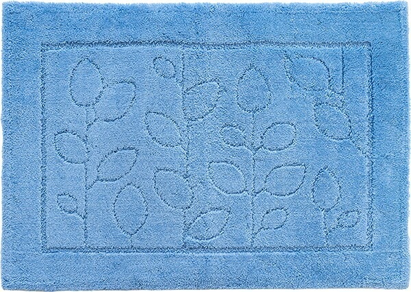 乾度良好ファイン 60×85cm バスマット ブルー 抗菌 防臭 滑り止め 洗濯 洗える 吸水 速乾 お風呂マット 足ふきマット