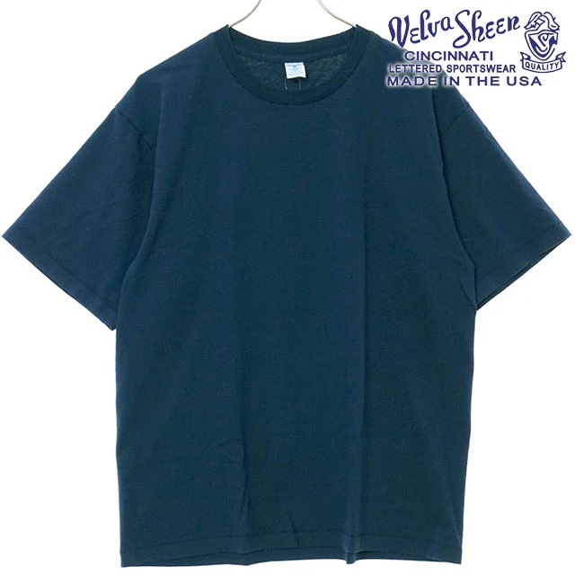 メール便 ベルバシーン VELVA SHEEN 1パック ショートスリーブ クルーネック Tシャツ [162319] メンズ アメリカ製 トップス 無地Tee 正規取扱店