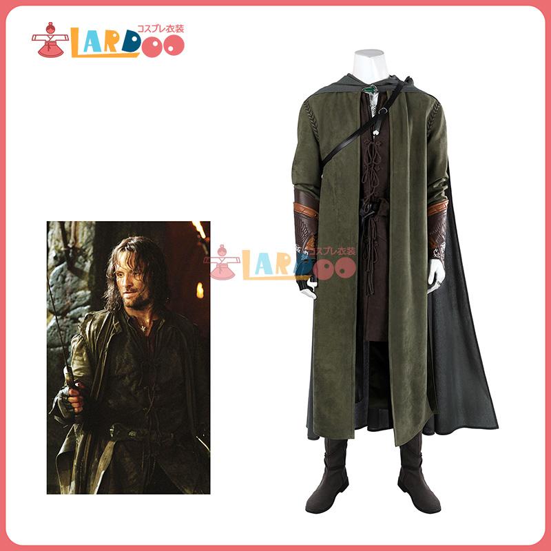 【工場直販 品質保証】 The Lord of the Rings: The Two Towers ロード・オブ・ザ・リング/二つの塔 アラゴルン -Aragorn コスプレ衣装 コスチューム co