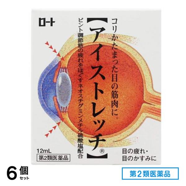 第２類医薬品 ロートアイストレッチ 12mL 6個セット 4,702円