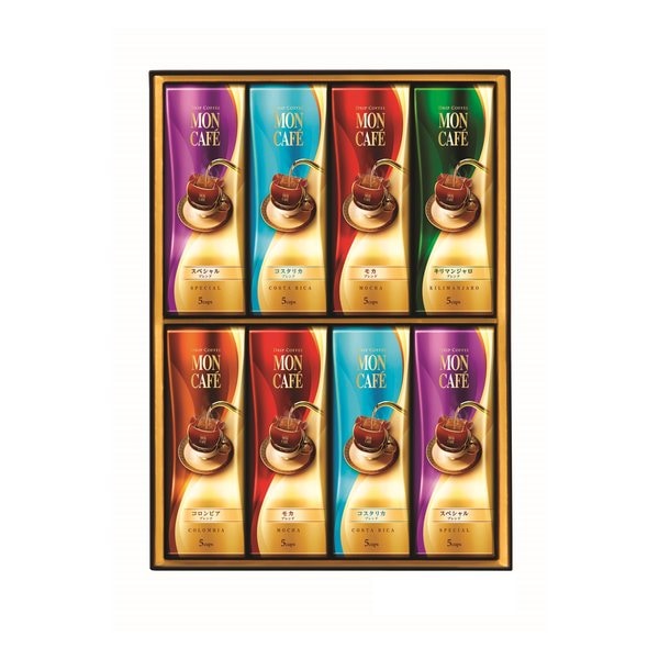 モンカフェ ドリップコーヒー詰合せ 5種セット/40袋 ZOA110654113 5,229円