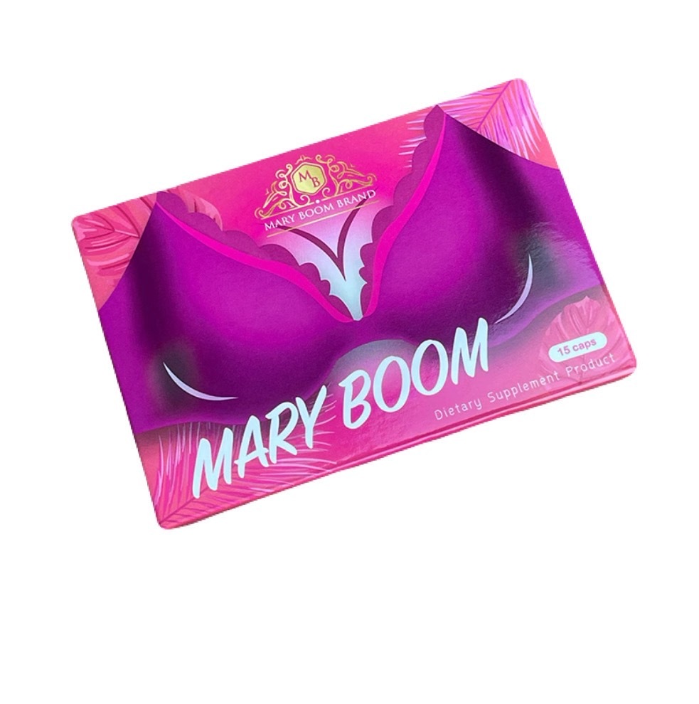 [3個セット]マリーブーム(Mary Boom)ふっくらハリ美バストサプリ　15カプセル×3個
