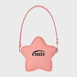 [EMIS] シアリングバックパック KHAKI / 韓国発 emis】韓国人気☆ NYLON ROUND HALF BAG (EMIS/トートバッグ