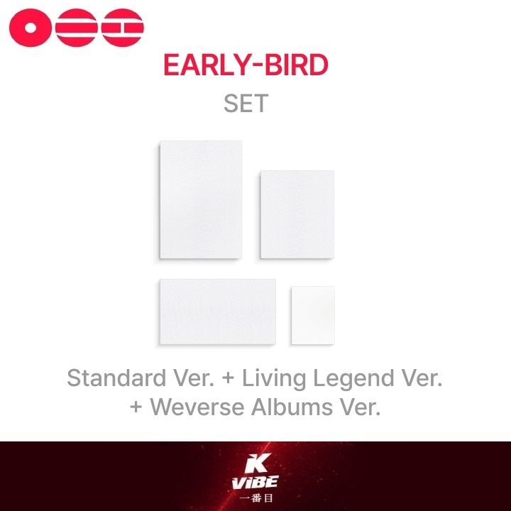 BTS[EARLY-BIRD]ARIRANG(Set)+ARIRANG(Living Legend Ver.)+ARIRANG(Weverse Albums ver.)
