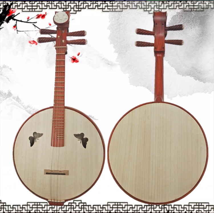 中型 阮 プロの演奏 中国の弦楽器