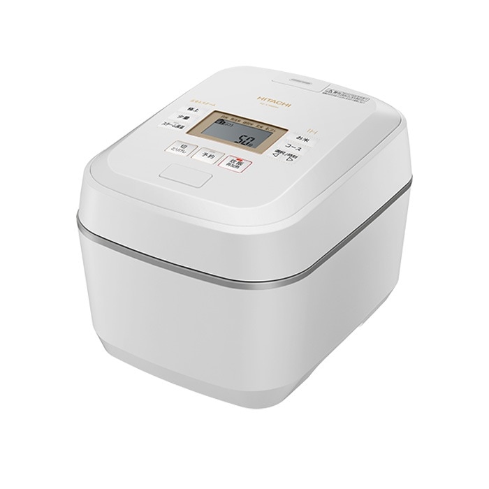 5.5合炊き IHジャー炊飯器 圧力＆スチーム ふっくら御膳 RZ-V100FM-W