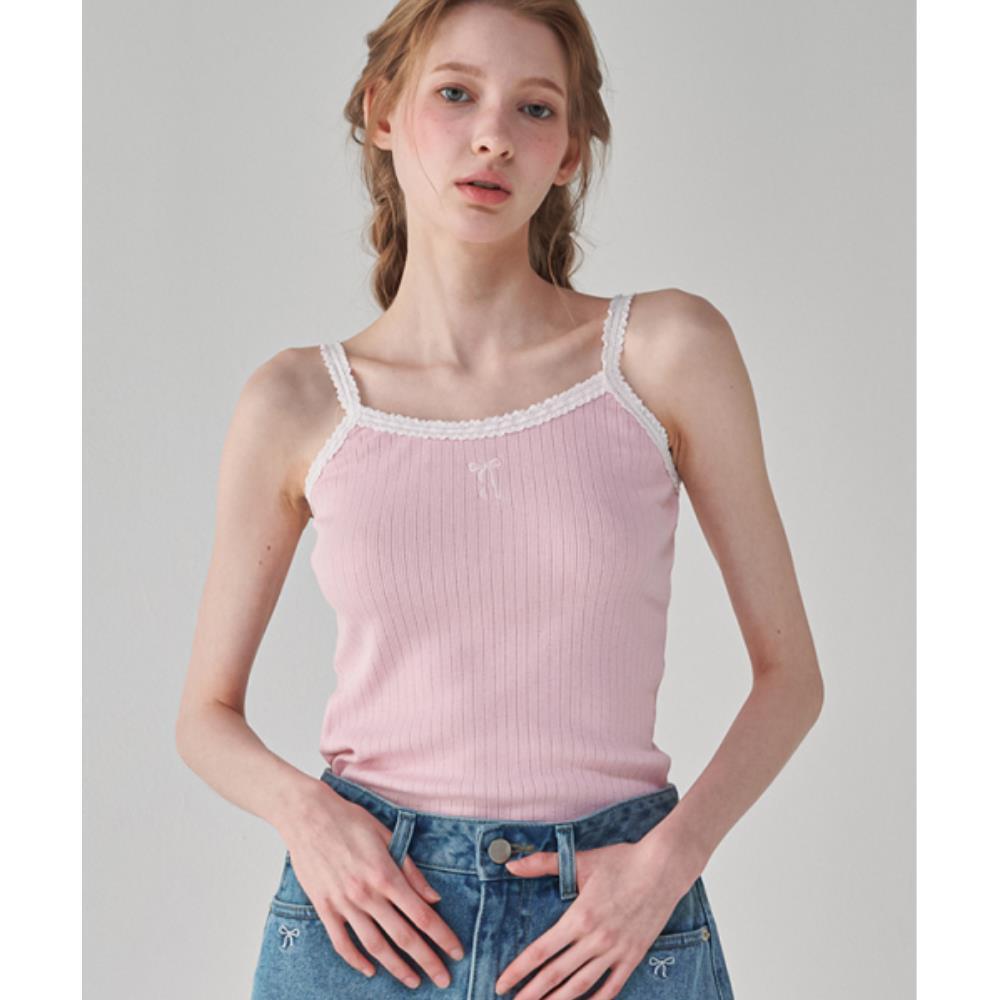 Qoo10 ロンロン LACE LINE RIBBON Tシャ