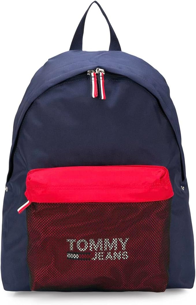 TOMMY トミー　ヒルフィガー　リュック　バックバック　リュックサック　メンズ　男の子　キッズ　プレゼント　ギフト　 AM05531 ネイビー　レッド