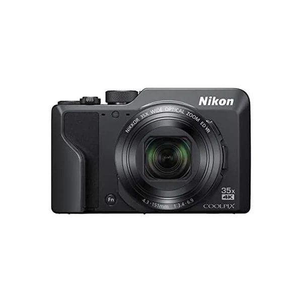 【中古】Nikon デジタルカメラ COOLPIX A1000 BK 光学35倍 ISO6400 アイセンサー付EVF クールピクス ブラック A1000BK