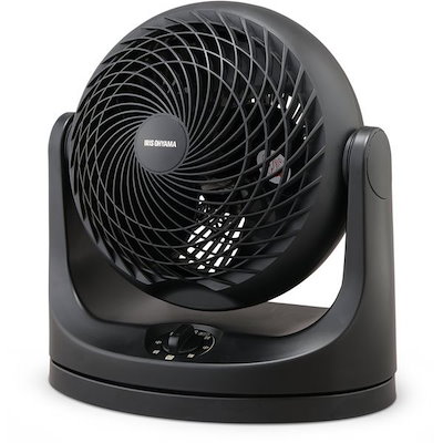 他サイト： PCF-MKM18-B ブラック サーキュレーター 14畳 首振り マカロン型 メーカー直送の商品画像