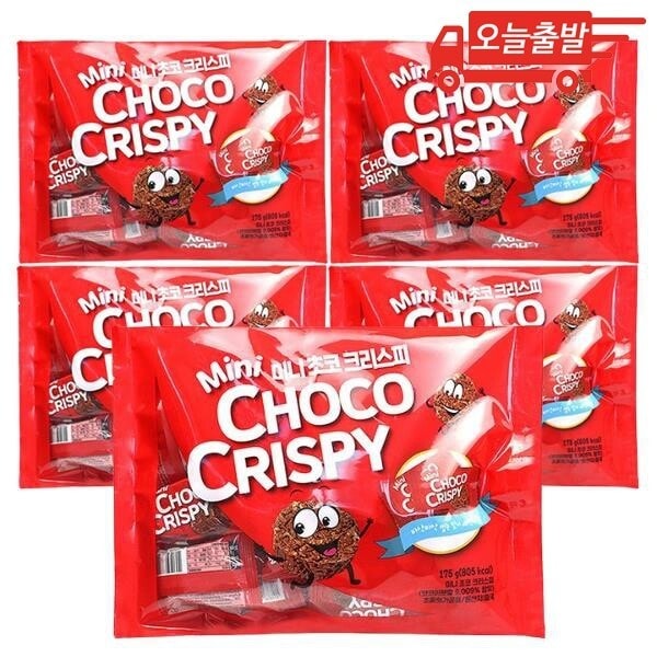 ミニチョコ クリスピー 175g 5個