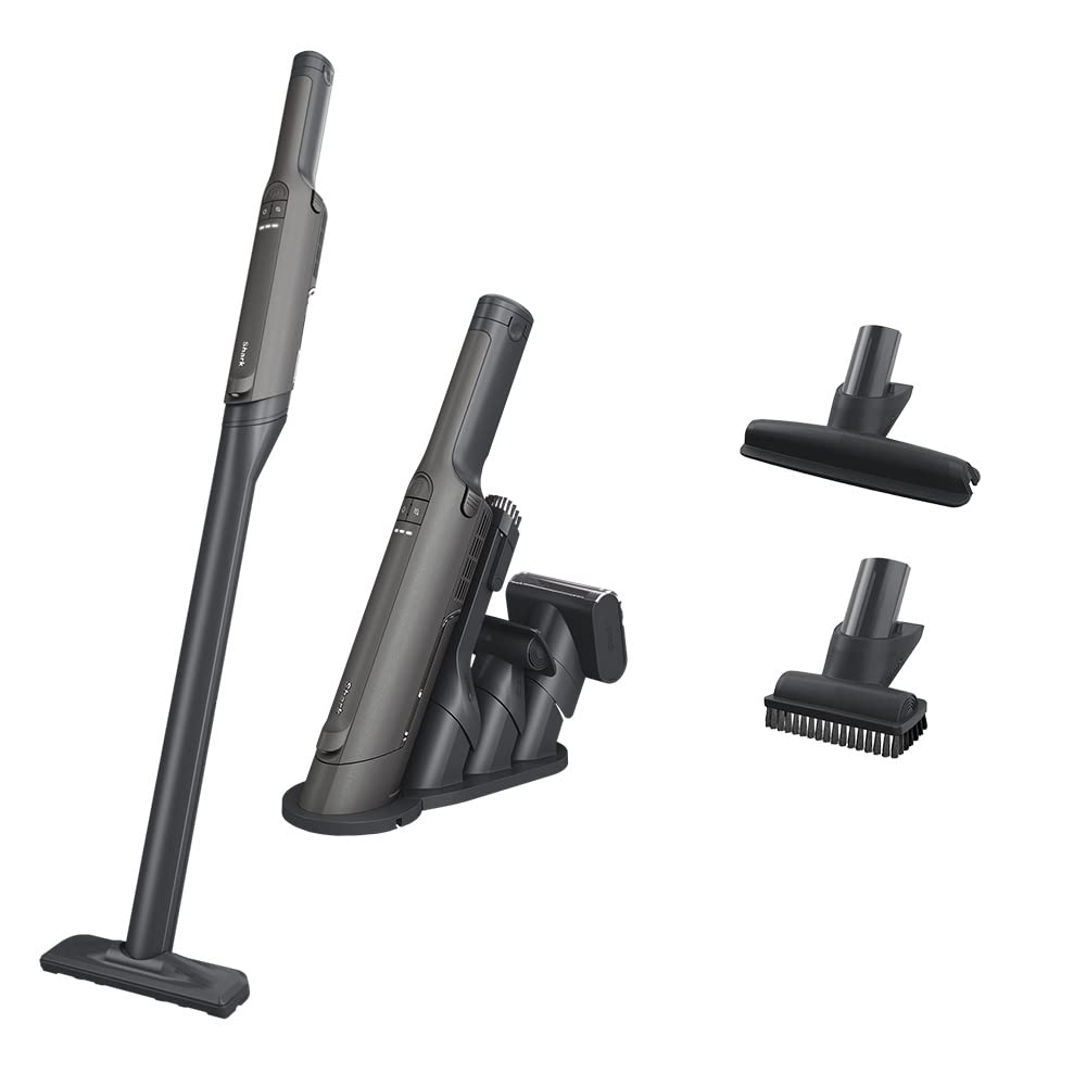 【公式ストア限定】 Shark シャーク 掃除機 ハンディクリーナー コードレス EVOPOWER EX WV416J + アクセサリーセット（ペットマルチツール・布団用ノズル ） チャコールメタル 17,895円