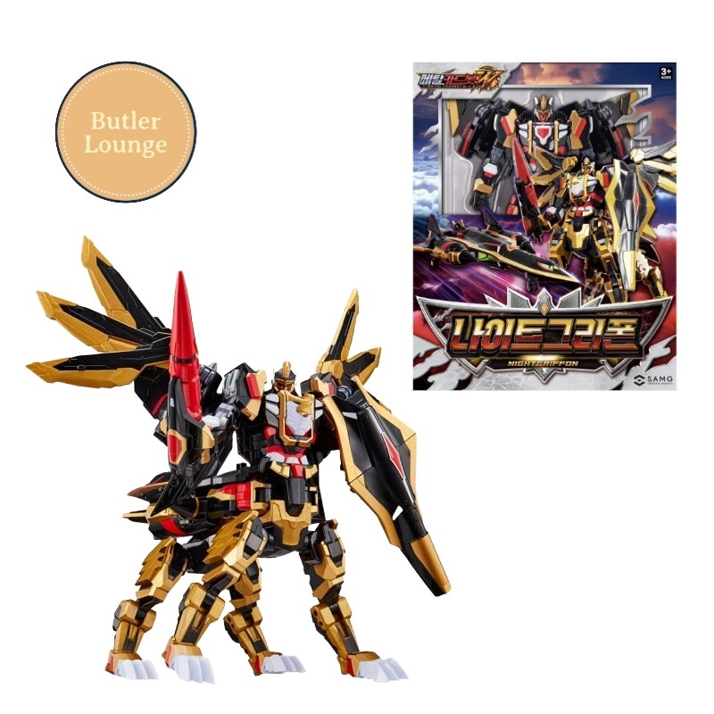 メタルカードボットW ナイトグリフォン 新発売 変形ロボット 韓国正規品 韓国発送 フィギュア
